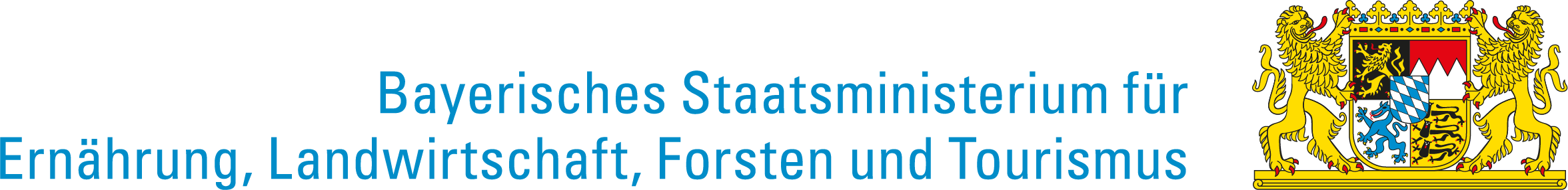 Logo StMELFT, Bayerisches Staatsministerium für Landwirtschaft, Forsten und Tourismus