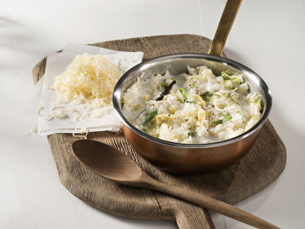 Risotto mit Bergkäse