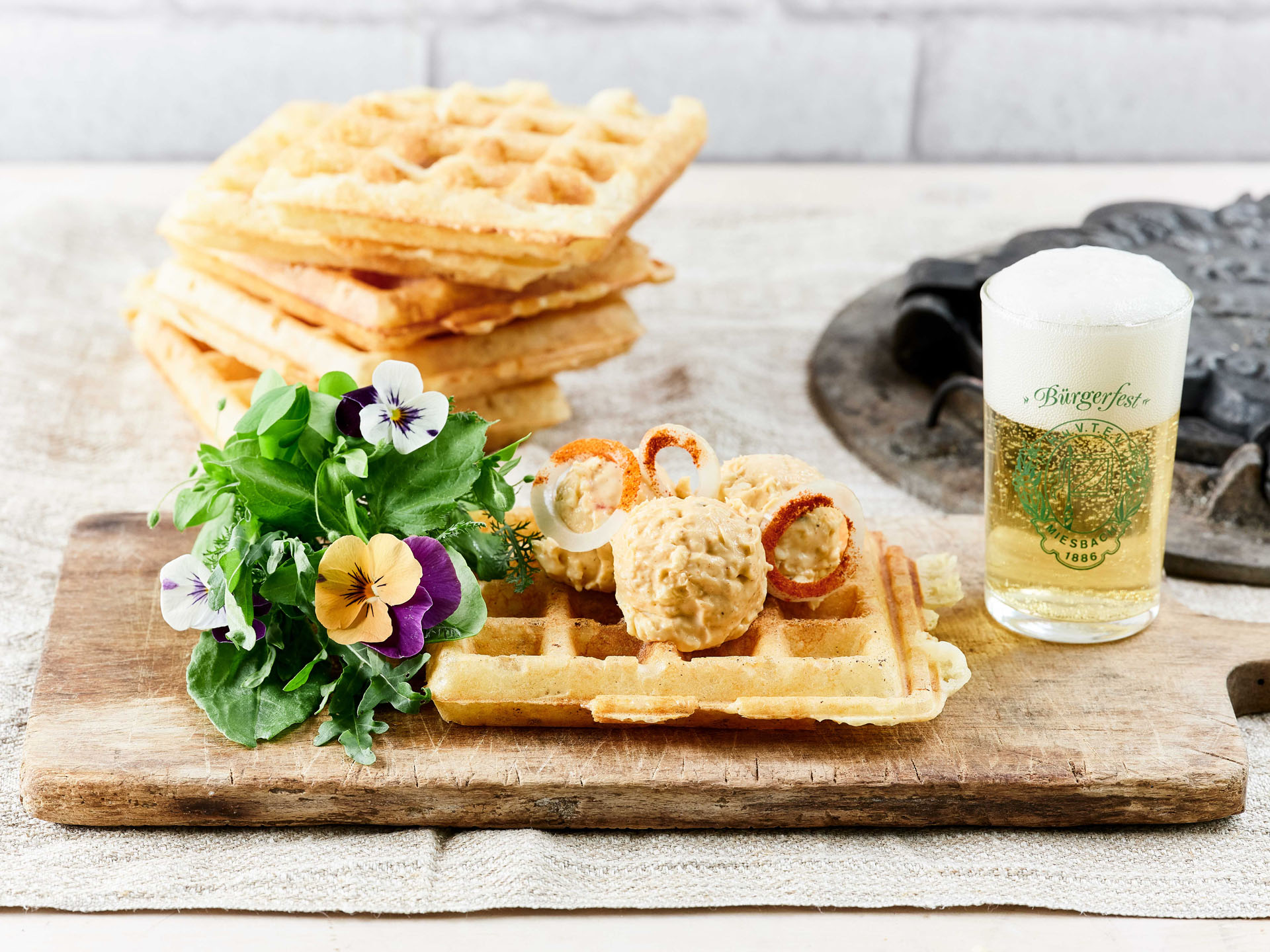 HOFER BIER G.G.A. Waffeln mit Hofer Bier